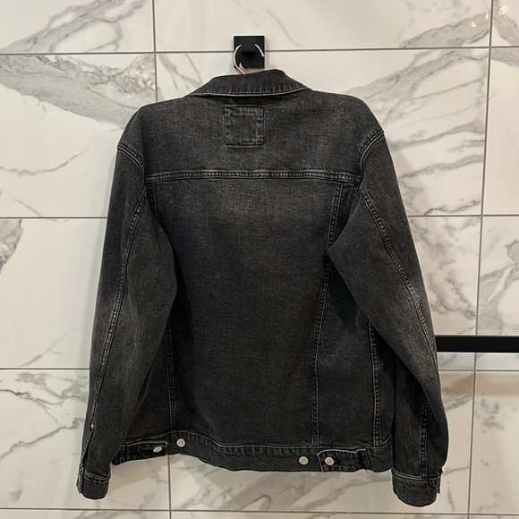 Zara women’s jeans jacket black size M - Picture 2 of 5